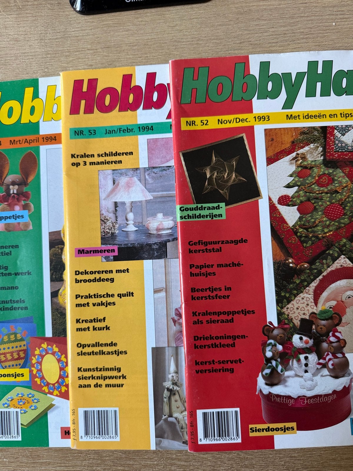 HobbyHa: Knutselmagazines (3 stuks) - Jaren '90, Ophalen of Verzenden, Gelezen, Overige onderwerpen