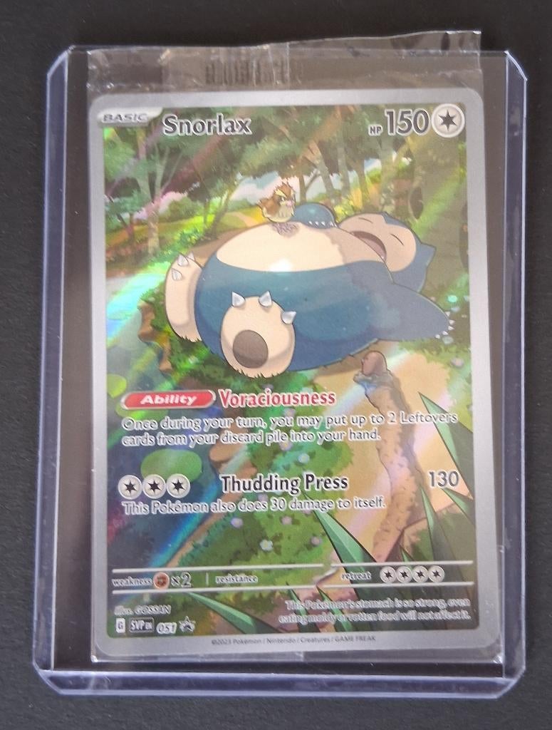 Snorlax Promo #051 NM, Ophalen of Verzenden, Nieuw, Losse kaart, Foil
