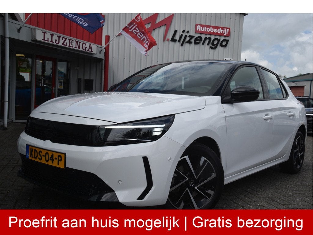 Opel Corsa 1.2 Turbo GS Carplay | LED | AC | Bluetooth | PDC, Voorwielaandrijving, Gebruikt, Euro 6, Met garantie (alle)