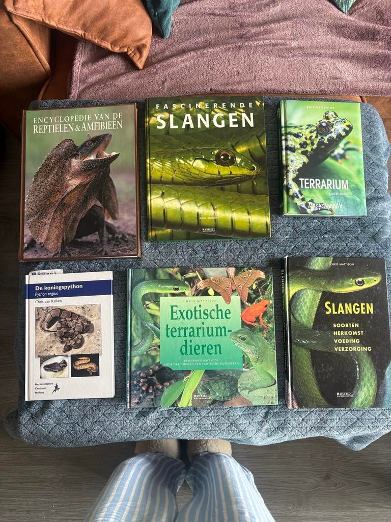 Boeken over slangen en reptielen, Ophalen of Verzenden, Gelezen, Reptielen of Amfibieën