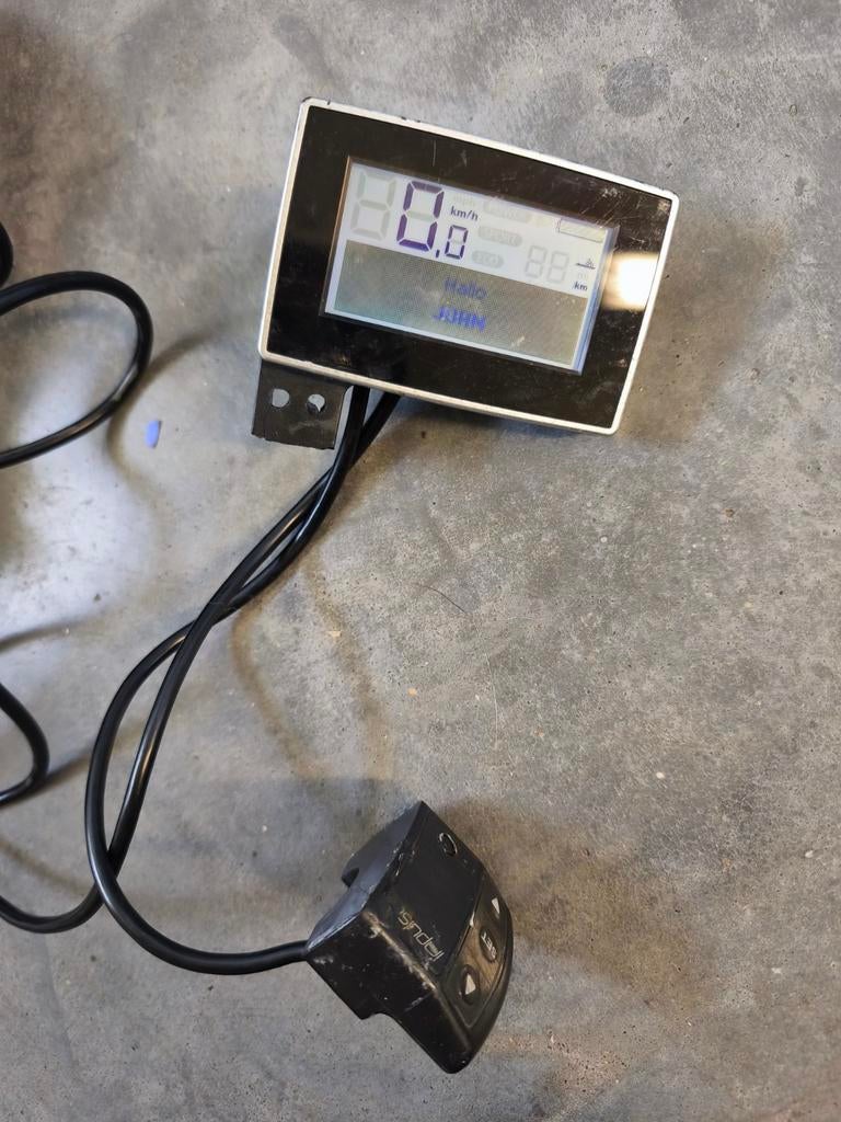 Display voor Impulse motor e-bike, Ophalen of Verzenden, Snelheidssensor, Gebruikt