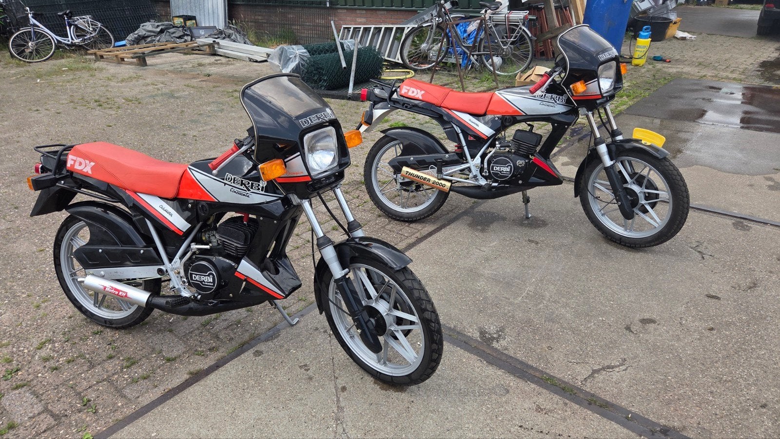 2 x derby  fdx, Ophalen of Verzenden, Overige merken