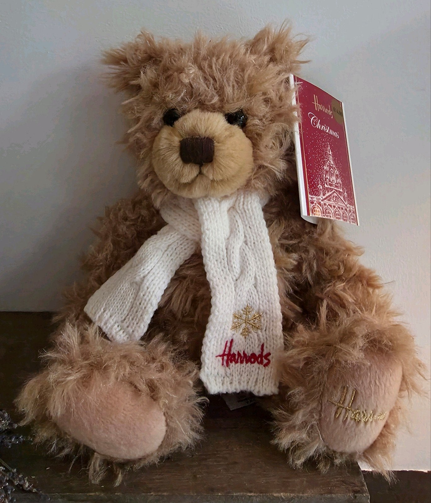 Originele Harrods teddybeer London 20 cm – nieuwstaat, Verzamelen, Ophalen of Verzenden, Stoffen beer, Overige merken