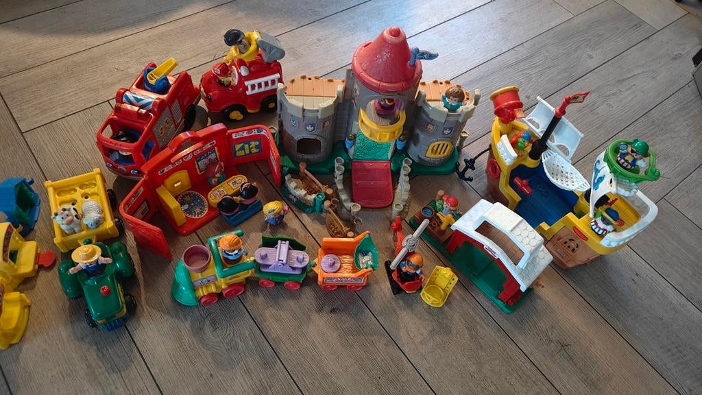 Grote set Little People speelgoed, Ophalen of Verzenden, Gebruikt, Jongen of Meisje