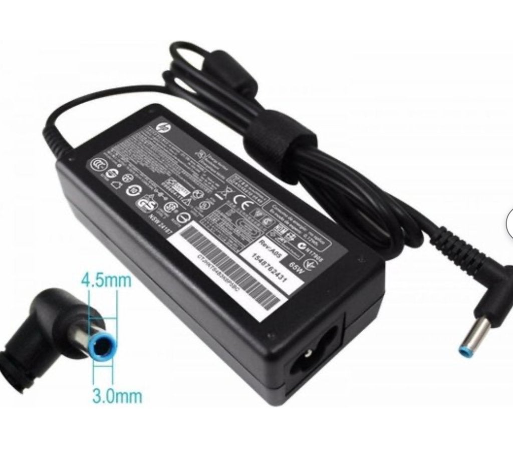 HP Oplader 65W blue pin, Computers en Software, Laptop-opladers, Ophalen of Verzenden, Nieuw, HP