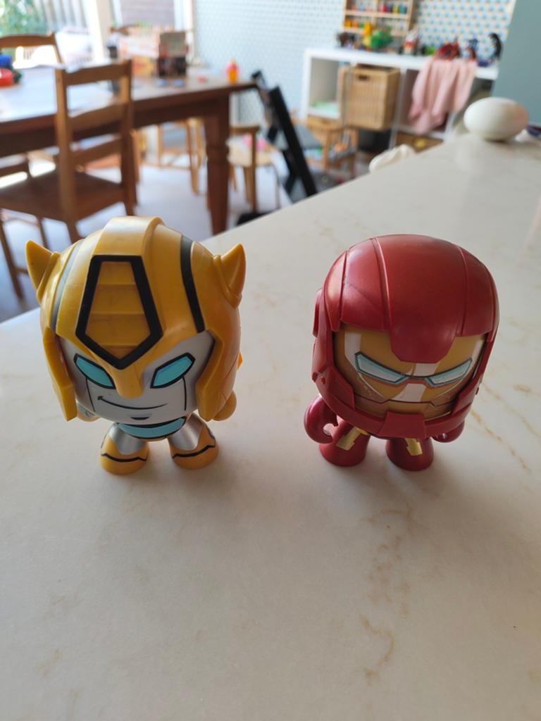 Bumble Bee en Iron Man figuren, Ophalen of Verzenden