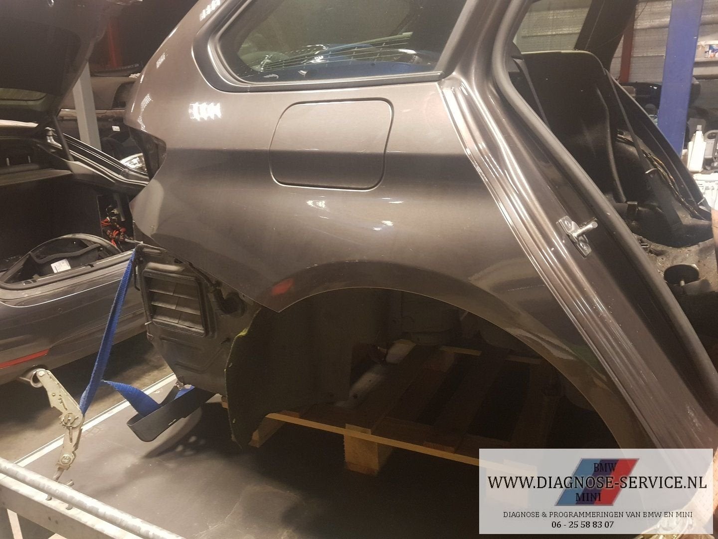 BMW 3er F31 touring  rechts achterhoek achterscherm kont dak, Auto-onderdelen, Ophalen, Gebruikt, -, -