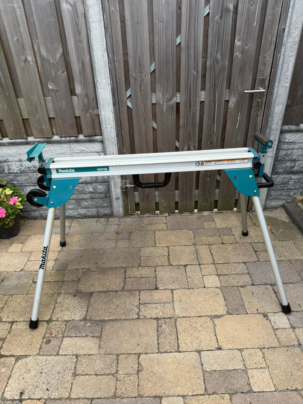 Makita Onderstel WST06, Ophalen, 70 mm of meer, Zo goed als nieuw, Afkortzaag