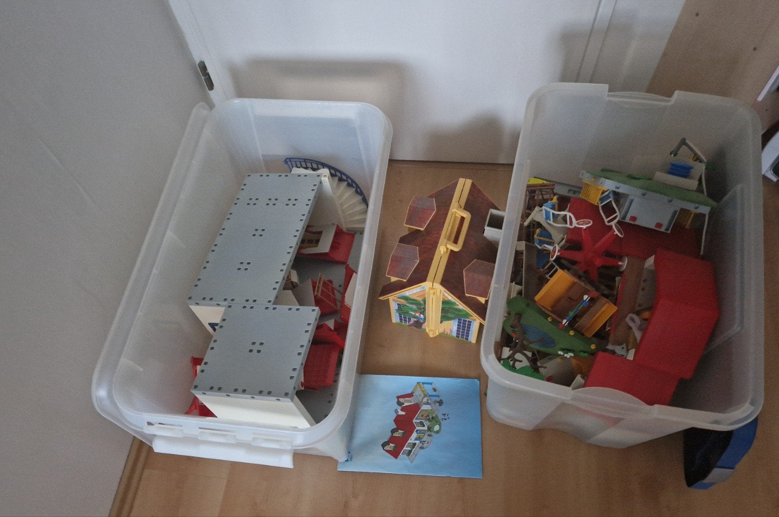 Playmobil huis manege speeltuin meubels koets paarden 3965, Ophalen of Verzenden, Zo goed als nieuw