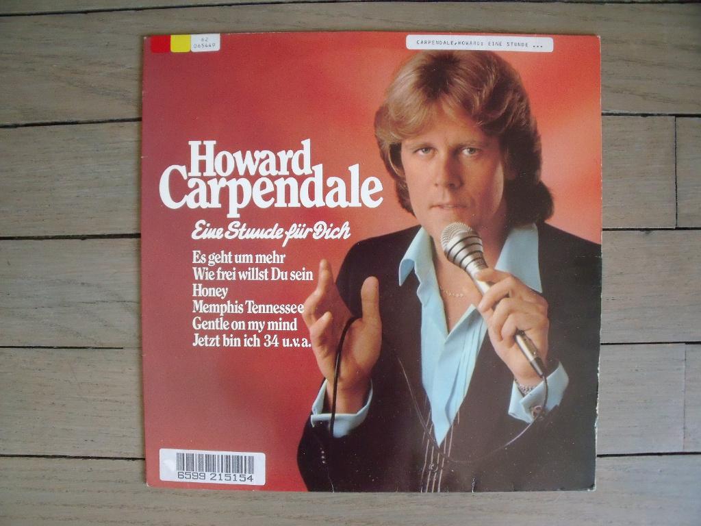Howard Carpendale - Eine Stunde für dich, Cd's en Dvd's, Ophalen of Verzenden, 1980 - 1989, Gebruikt, 12 inch