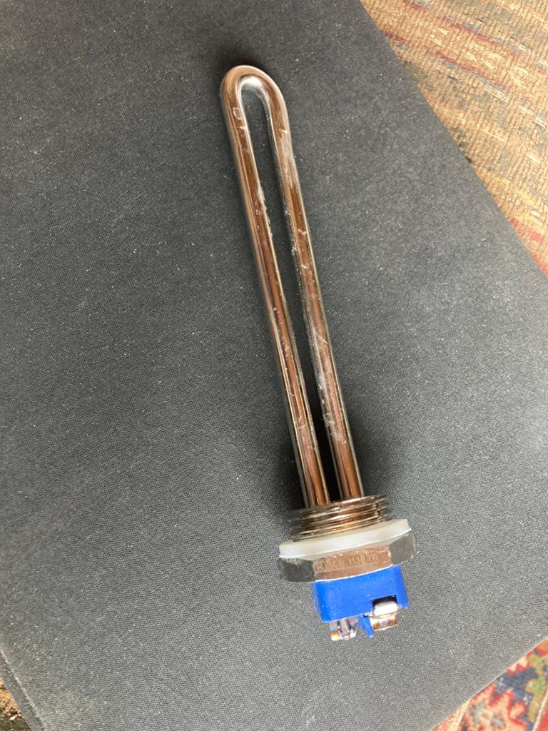 Electrisch element 220V 1500W, Ophalen of Verzenden, Minder dan 60 cm, Kachel, 30 tot 80 cm