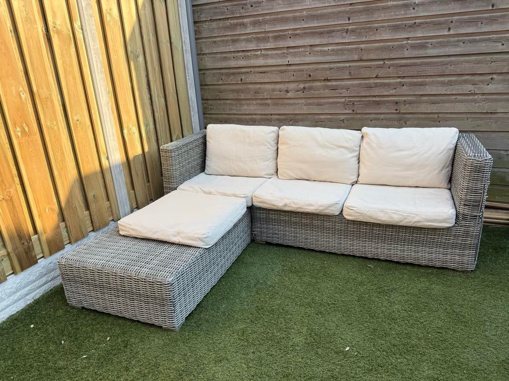 Ikea loungekussens, Tuin en Terras, Ophalen, 4 zitplaatsen, Gebruikt, Loungeset