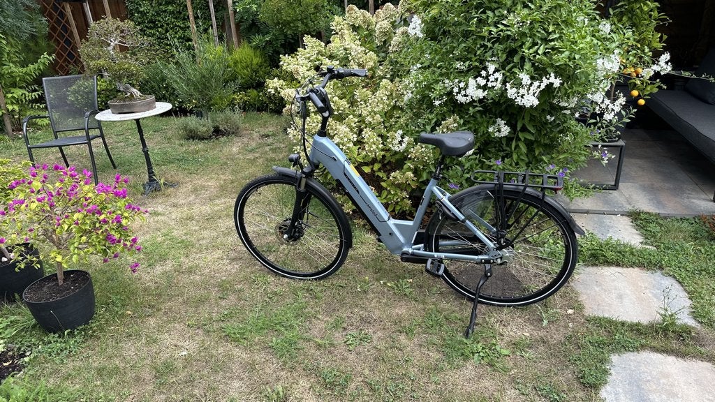 Amslod Carlton F-SV E-bike - Zo goed als nieuw met  garantie, Nieuw, 51 tot 55 cm, 50 km per accu of meer, Ophalen