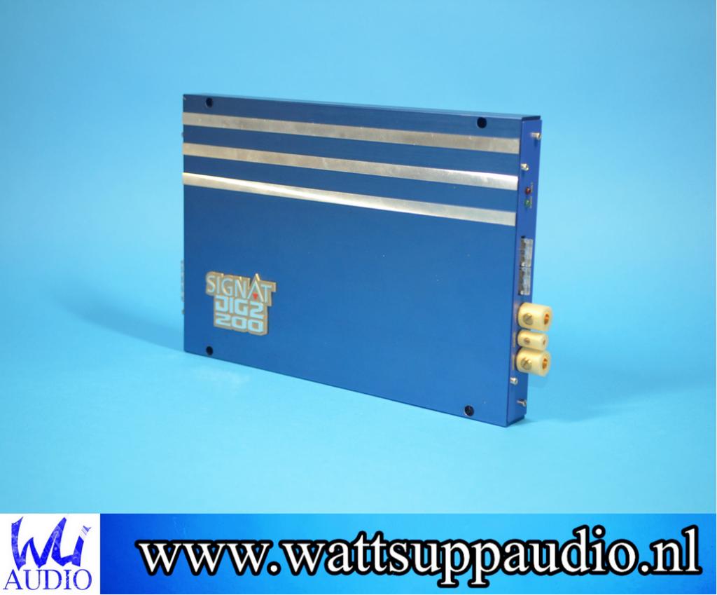 Signat DIG2 200 Hi-end 2 kanaals / mono versterker, Gebruikt, ., Ophalen of Verzenden, .