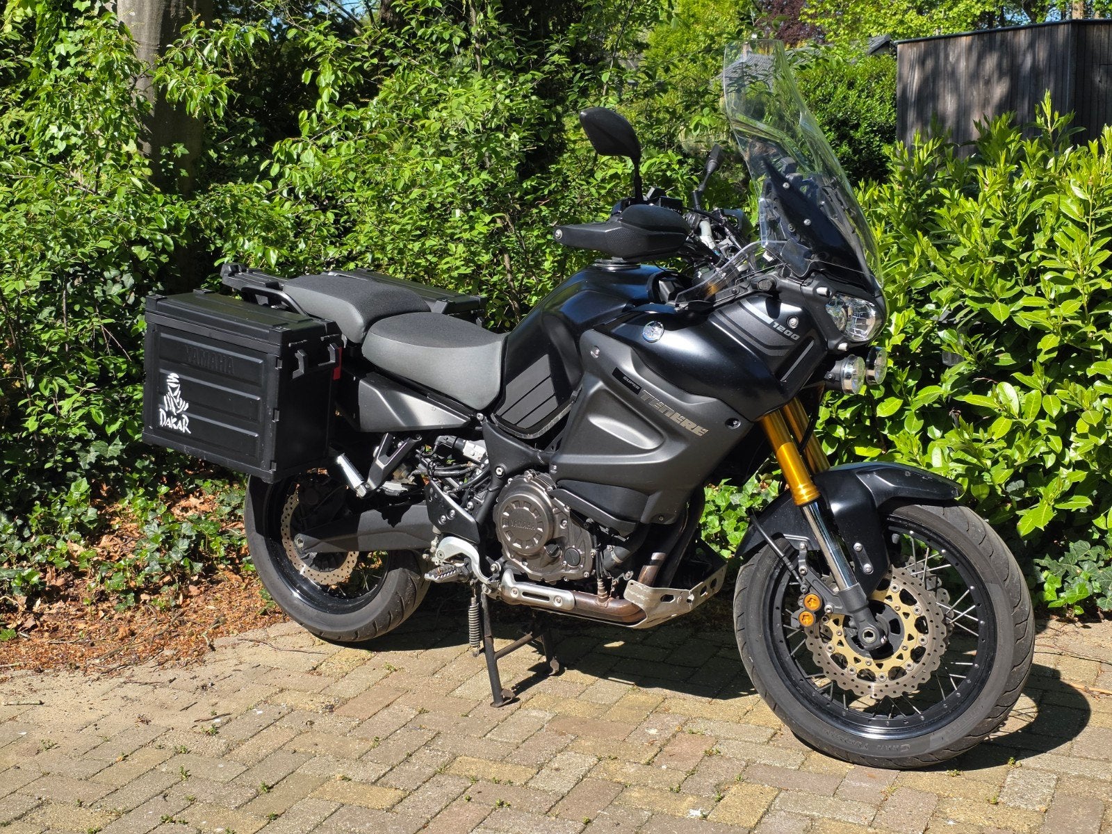 Yamaha XT 1200 Z Super Ténéré Raid Edition 2017, Ophalen