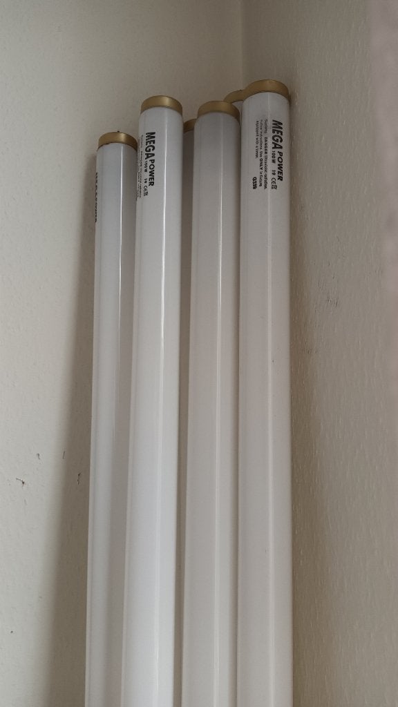 Zonnebank met 8 nieuwe extra lampe, Ophalen, Gebruikt, Zonnebank enkelzijdig, 10 tot 15 lampen
