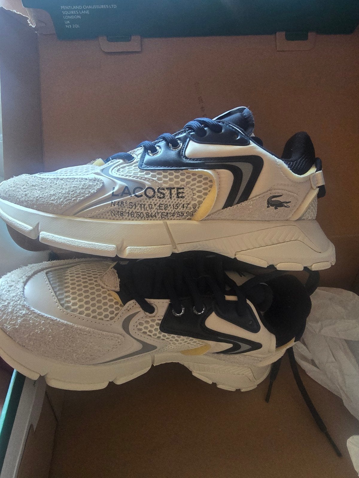Lacoste schoenen maat 40 z.g.a.n., Ophalen of Verzenden, Zo goed als nieuw, Lacoste, Sneakers of Gympen