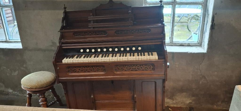 Harmonium, Muziek en Instrumenten, Orgels, Ophalen, Gebruikt, 1 klavier, Harmonium
