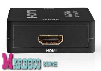 RCA/ Video CVBS signaal naar HDMI, Analoog digitaal omvormer, Nedis, Nieuw, Info@marbeco.nl, Ophalen of Verzenden