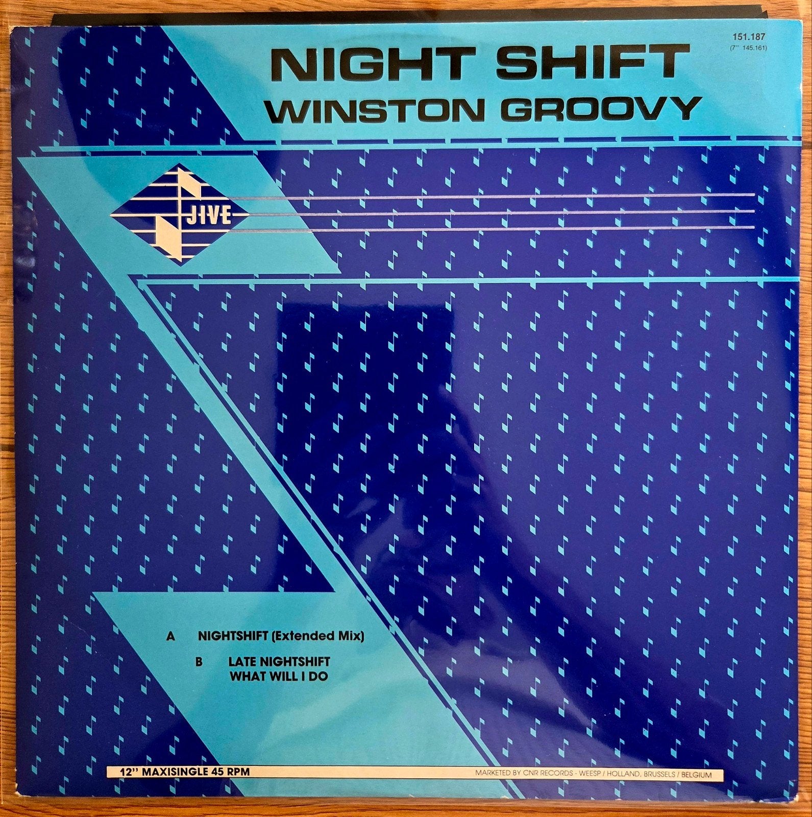 Winston Groovy - Nightshift, 12" Maxi Single, Cd's en Dvd's, Vinyl Singles, Ophalen of Verzenden