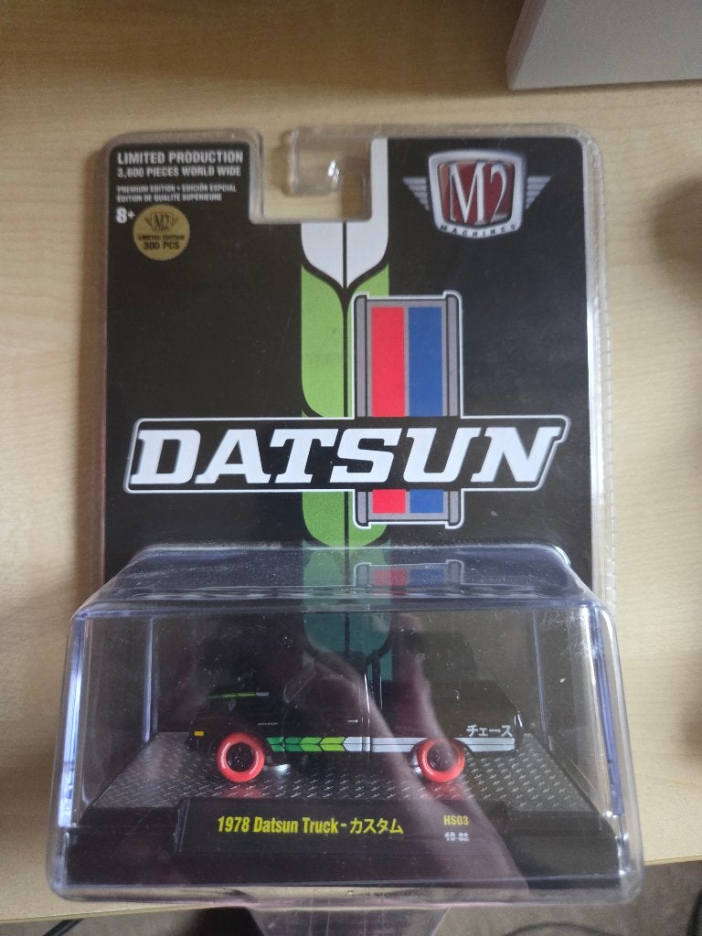 M2 Machines Datsun Truck Chase, Ophalen of Verzenden, Nieuw