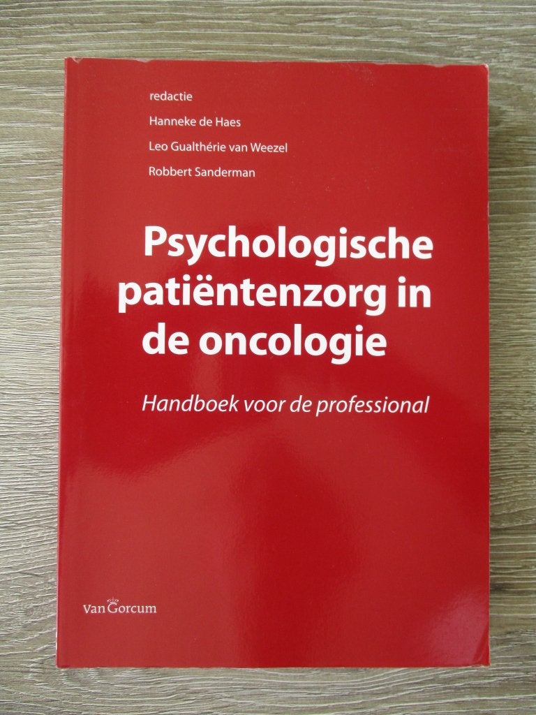 Psychologische patiëntenzorg in de oncologie - Hanneke de, Ophalen of Verzenden, Gelezen
