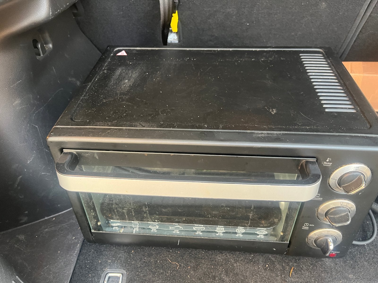 Compacte elektrische oven - 19 liter, 1300W, Witgoed en Apparatuur, Ovens, Ophalen, Minder dan 45 cm, Oven, Vrijstaand