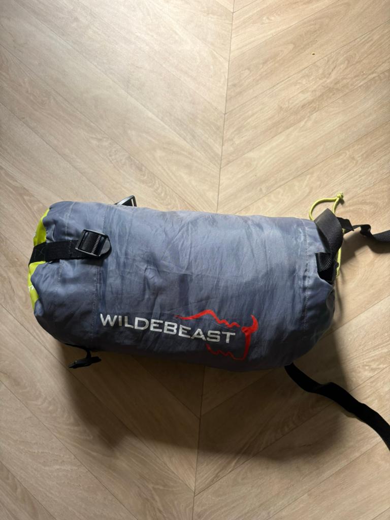 Wildebeast Kinder slaapzak junior 160x60cm, Caravans en Kamperen, Ophalen of Verzenden, Zo goed als nieuw