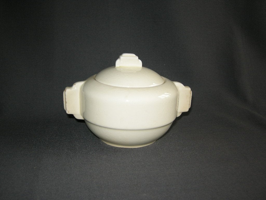 Societe Ceramique Art deco suikerpot, Antiek en Kunst, Ophalen of Verzenden