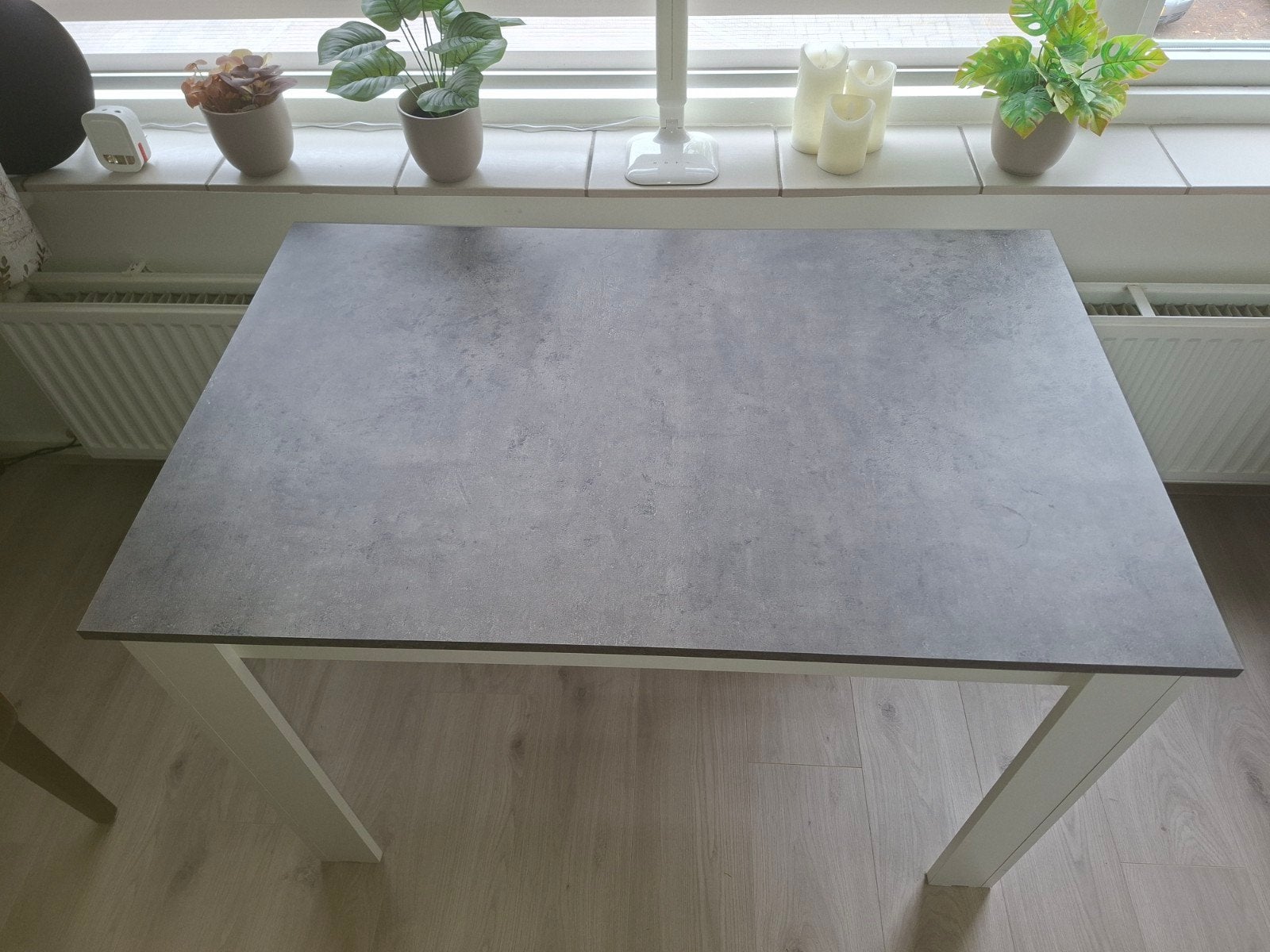Eettafel 110 x 70, Ophalen, Rechthoekig, 100 tot 150 cm, 50 tot 100 cm