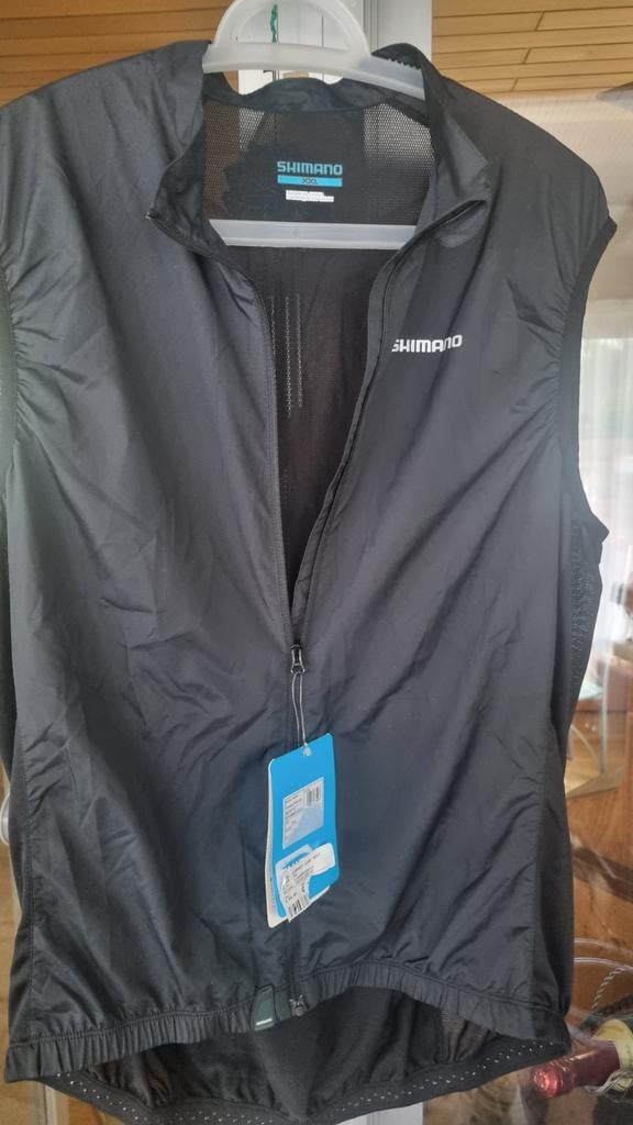 Shimano Armloos Windjack Wielrennen - Nieuw met etiket, Ophalen of Verzenden, Nieuw, Kleding