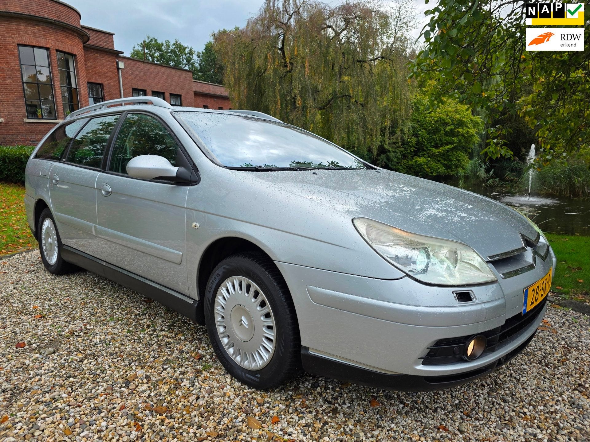 Citroen C5 Break 2.0-16V Exclusive AUTOMAAT, Auto's, Gebruikt, 4 cilinders, Origineel Nederlands, C5
