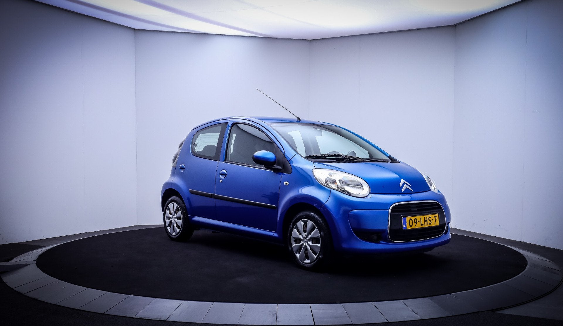 Citroën C1 1.0-12V AUTOMAAT Ambiance STUURBEKR.| CENTR VERG, Stof, Gebruikt, Zwart, C1
