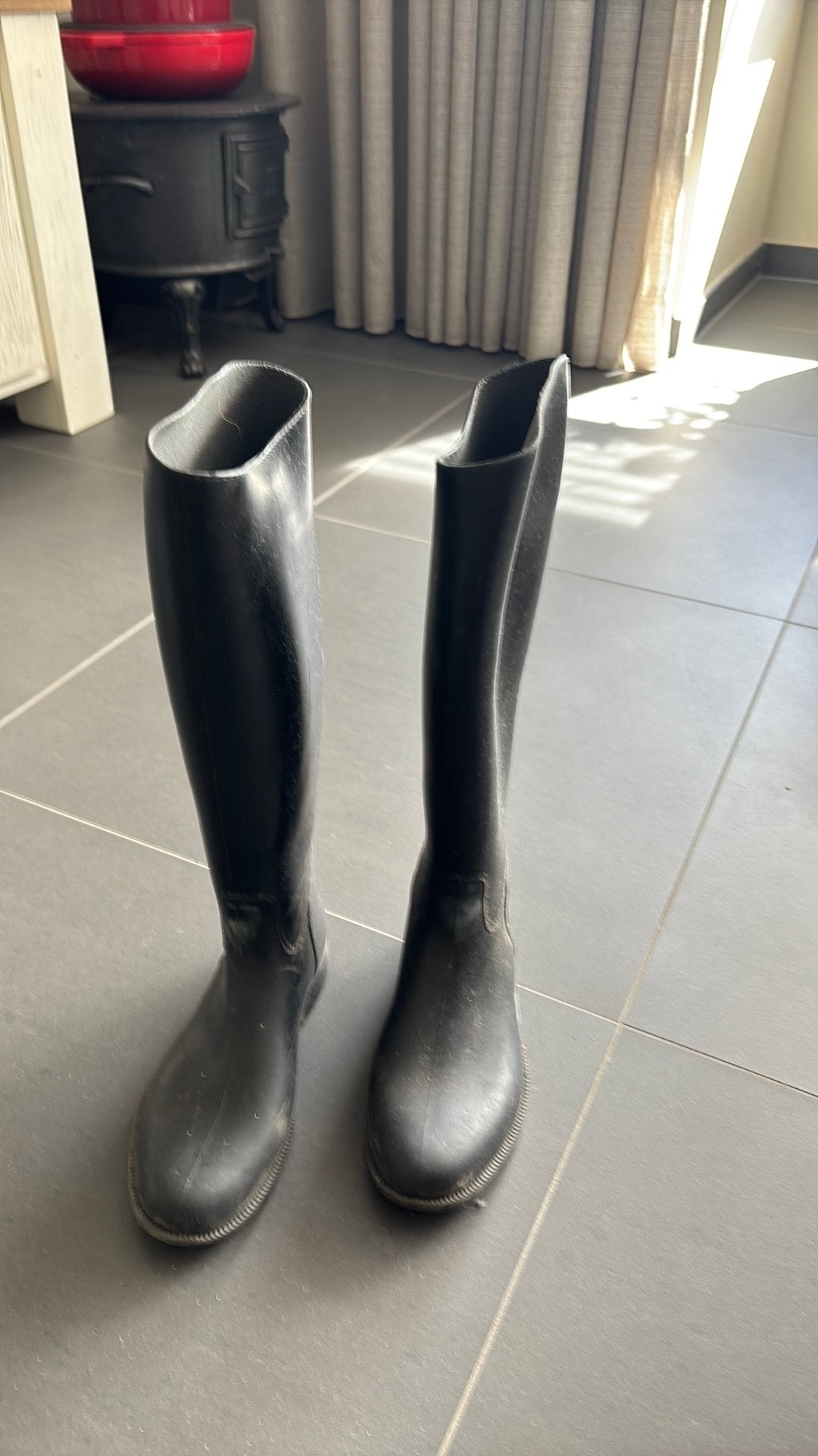 Paardrijlaarzen, maat 36, zwart, Decathlon, Dieren en Toebehoren, Paardrijkleding, Gebruikt, Dressuur, Overige merken, Ophalen of Verzenden
