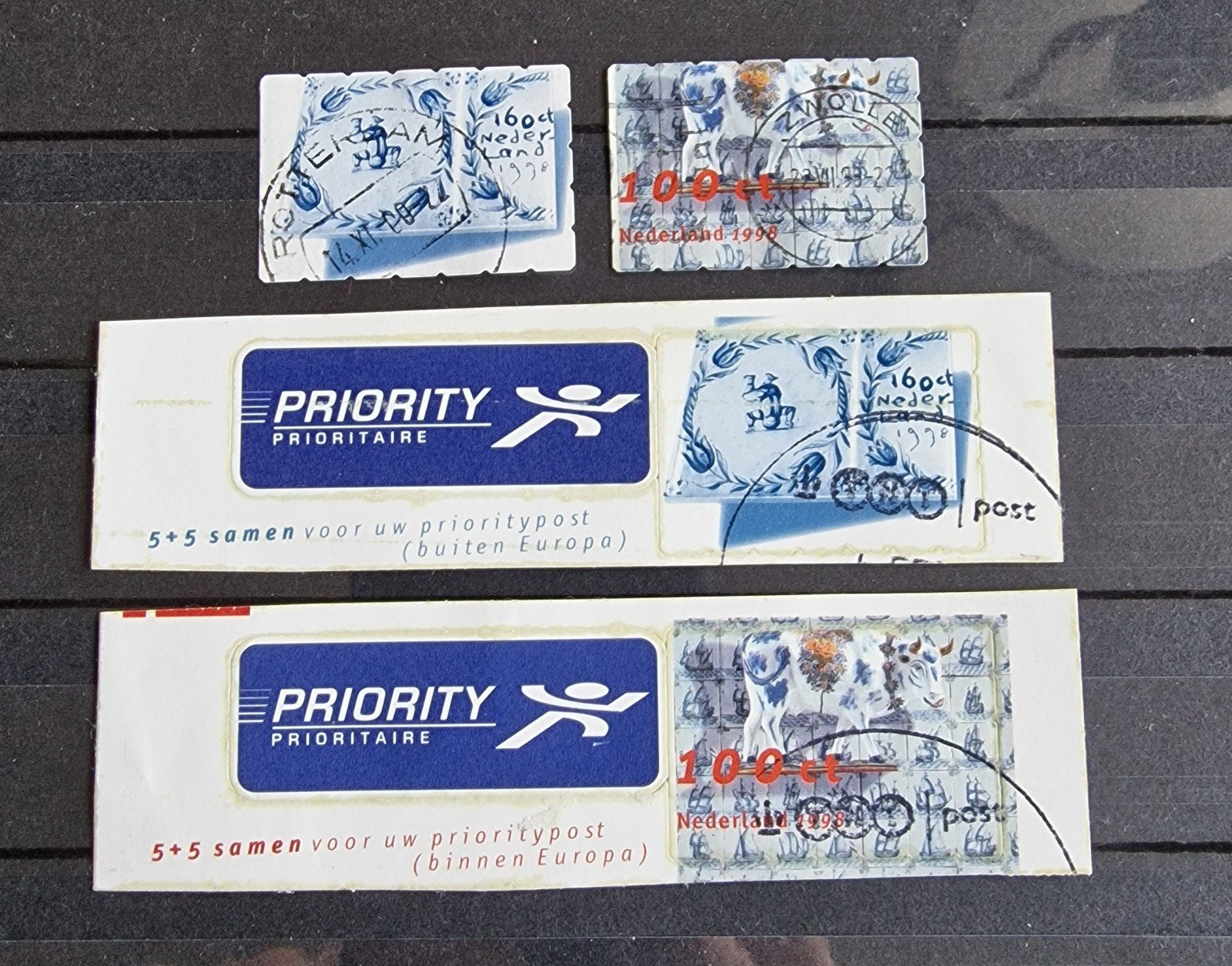 kv1145  postzegels 1998 - Priority Post, Ophalen of Verzenden, Na 1940, Gestempeld