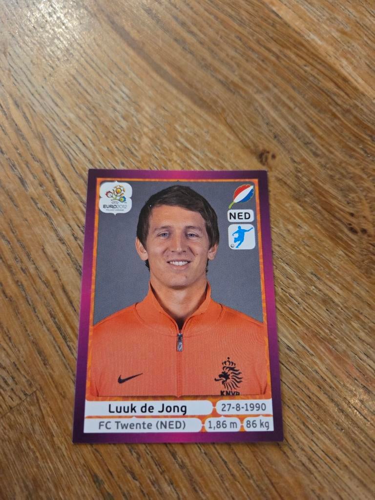 Panini EK 2012, Verzamelen, Ophalen of Verzenden, Zo goed als nieuw, Buitenlandse clubs, Poster, Plaatje of Sticker