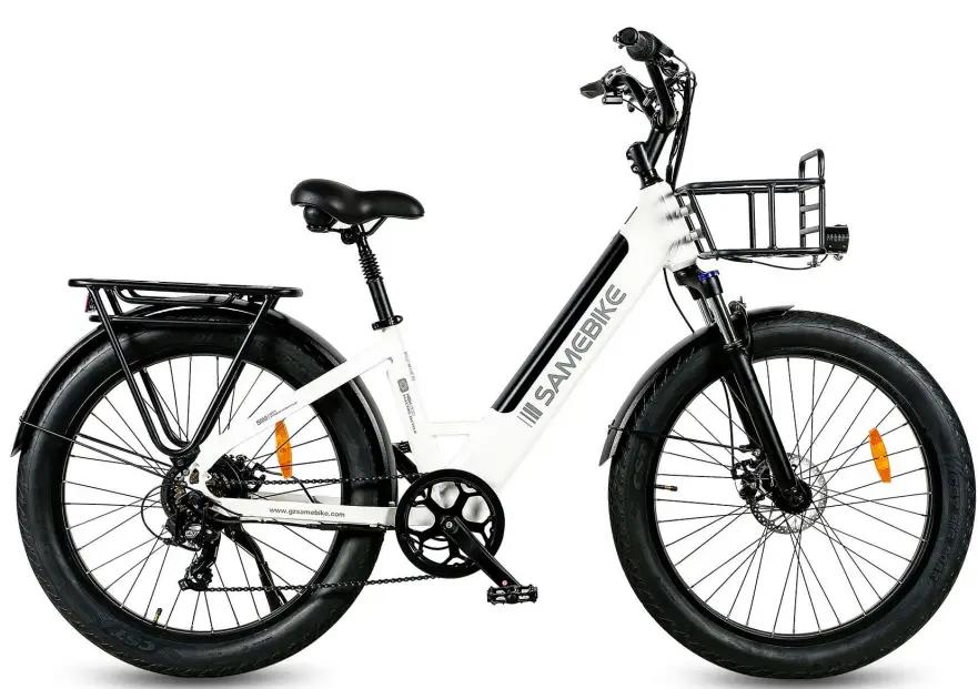 RS A01 plus electric city fatbike white low step stads fiets, Overige merken, Verzenden, Zo goed als nieuw, 47 tot 51 cm
