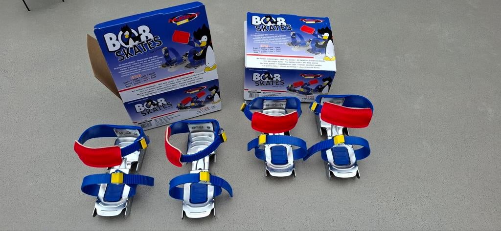 Bob Skates glij-ijzers schaatsen verstelbaar maat 24-34, Sport en Fitness, Schaatsen, Zo goed als nieuw, Overige typen, Nijdam