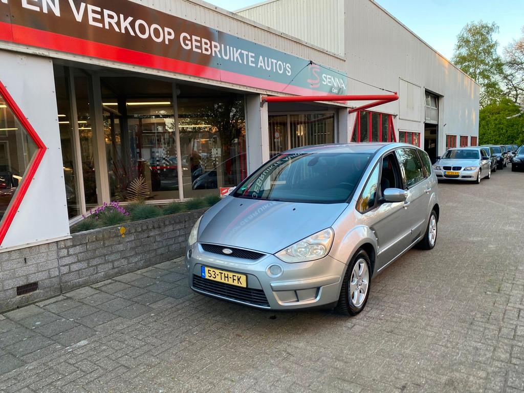 Ford S-Max 2.5 20V Turbo - Airco - Trekhaak - Inruil Mog !, Auto's, Ford, Voorwielaandrijving, Gebruikt, 1581 kg, 2521 cc