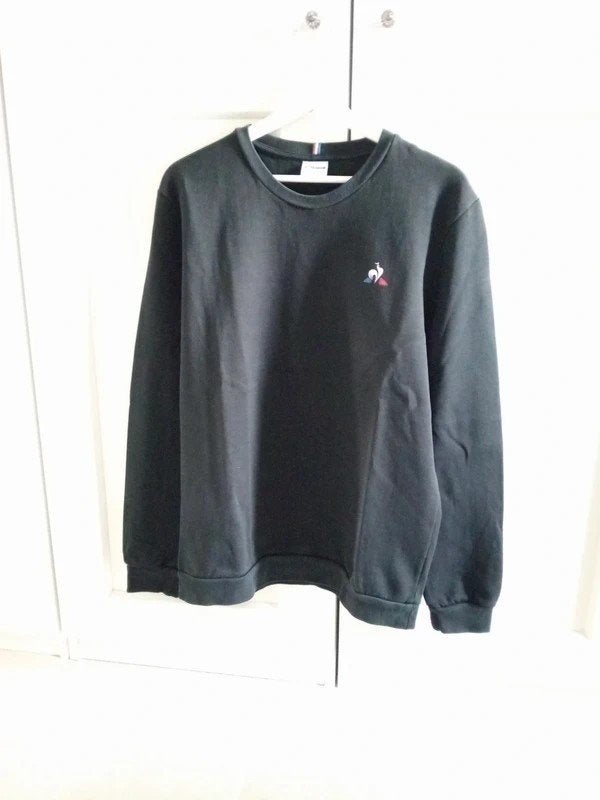 zgan zwarte sweater le coq sportif, Maat 52/54 (L), Verzenden, Zo goed als nieuw, Le Coq Sportif
