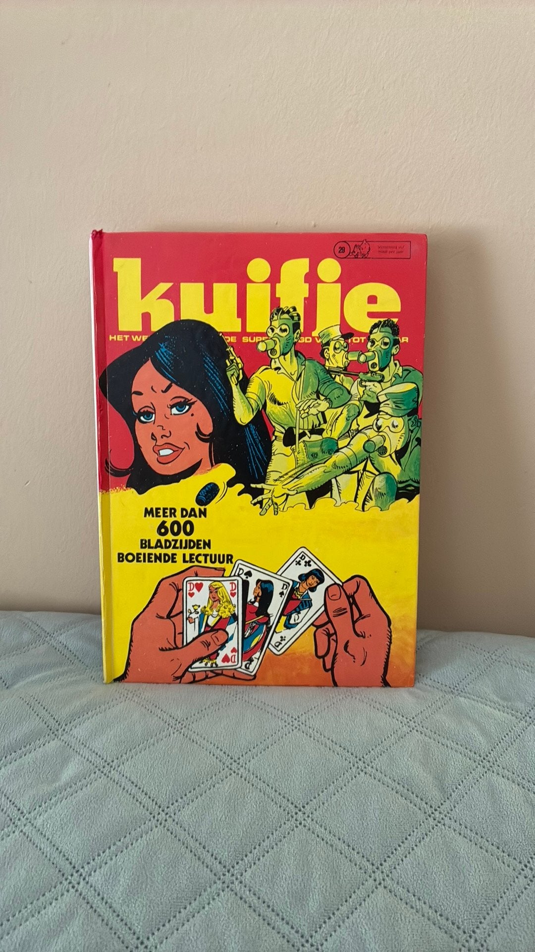 INGEBONDEN VERZAMELING KUIFJE WEEKBLADEN NR 29 (1981) 13-24, Meerdere stripboeken, Ophalen of Verzenden, Gelezen
