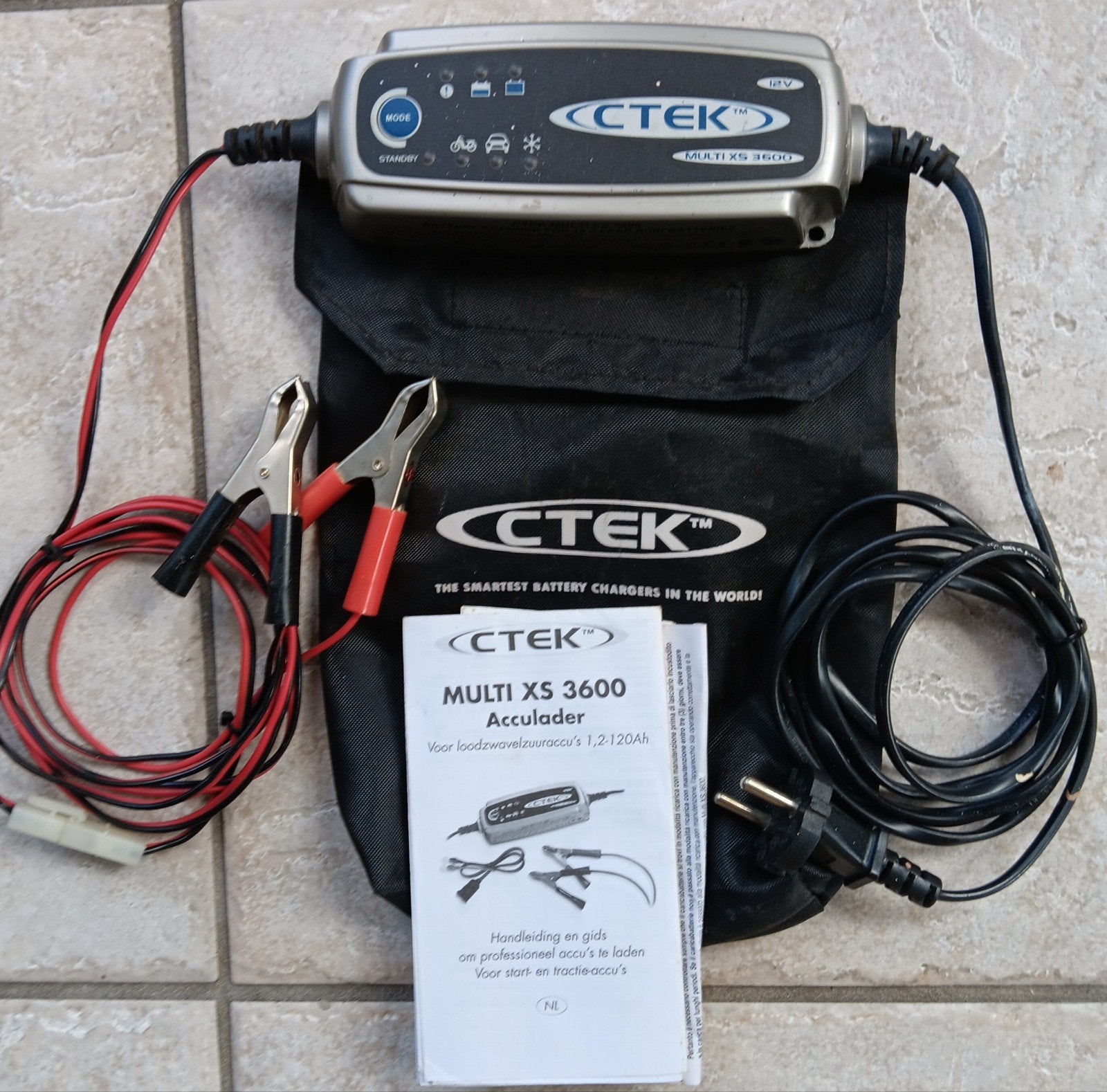 CTEK Acculader/Druppelaar Multi XS 3600 6-12V 120Ah, Ophalen of Verzenden, Gebruikt, Universele onderdelen