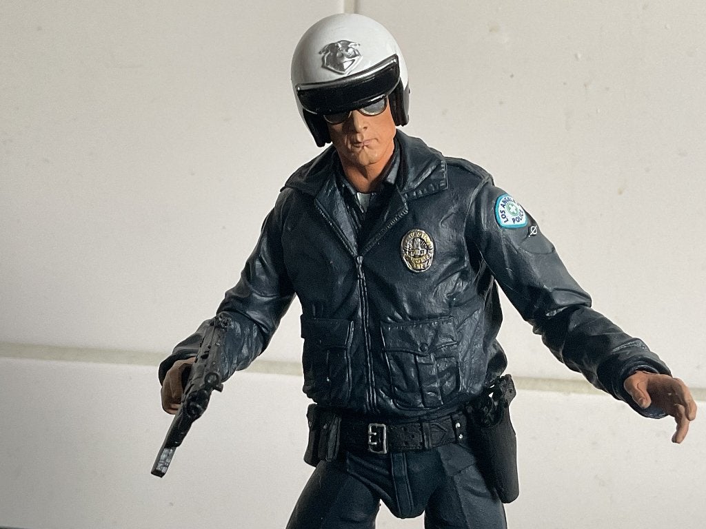 Terminator T1000 motorcycle cop, Ophalen, Foto of Kaart
