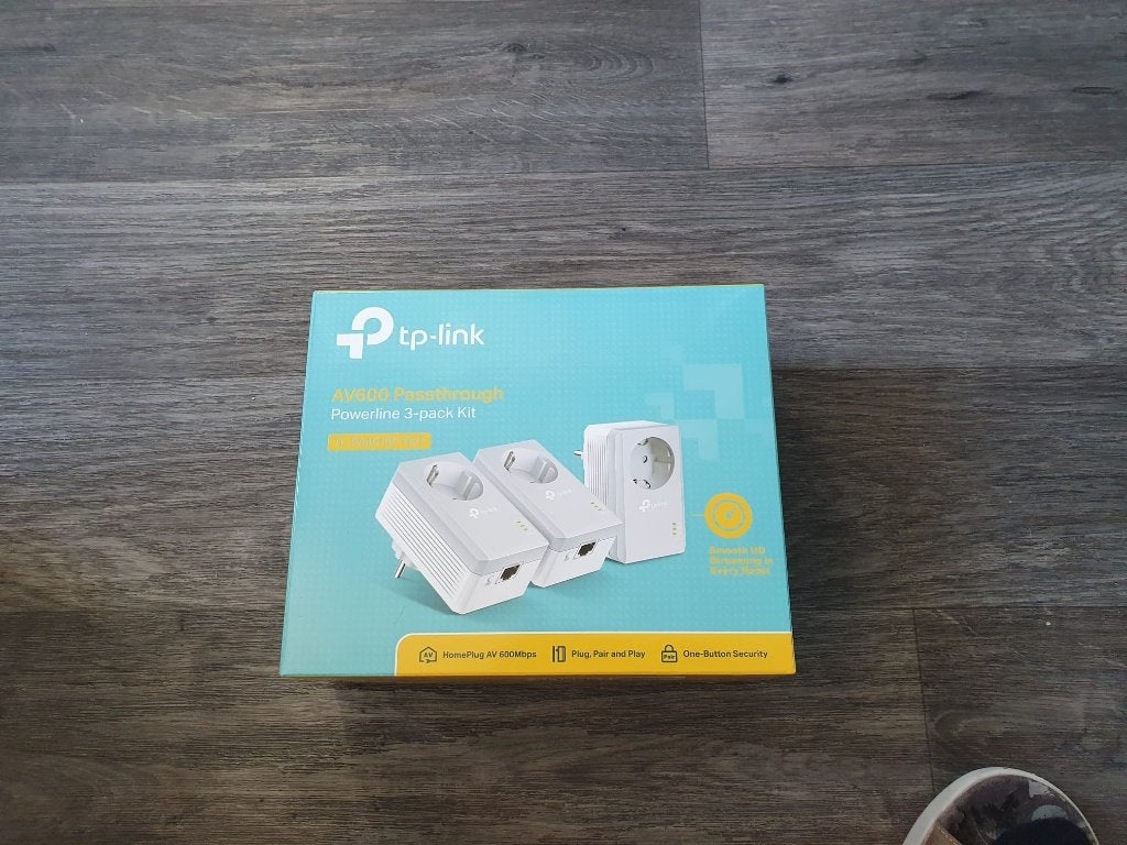 TP-Link AV600 Powerline 3-pack Kit, Ophalen of Verzenden, Nieuw, TP-Link