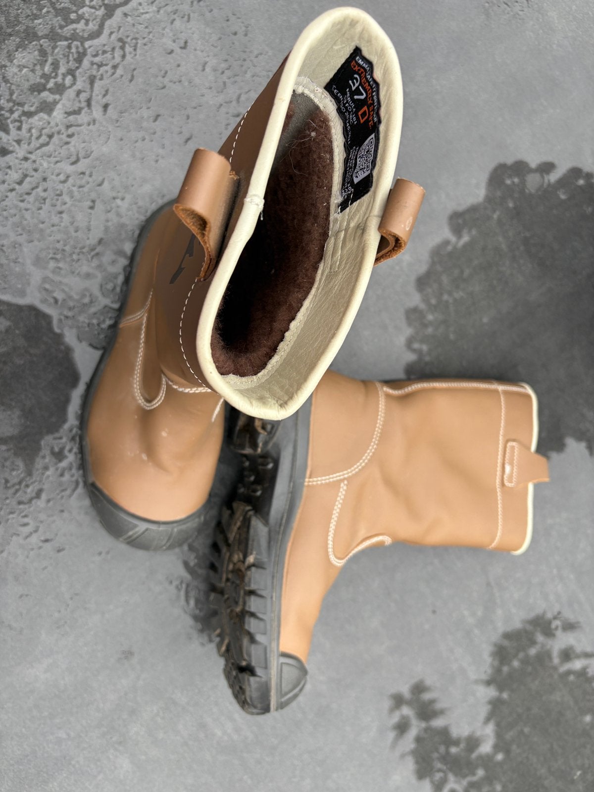Werklaarzen emma safety footwear  37, Ophalen of Verzenden, Zo goed als nieuw, Zwart, Boots