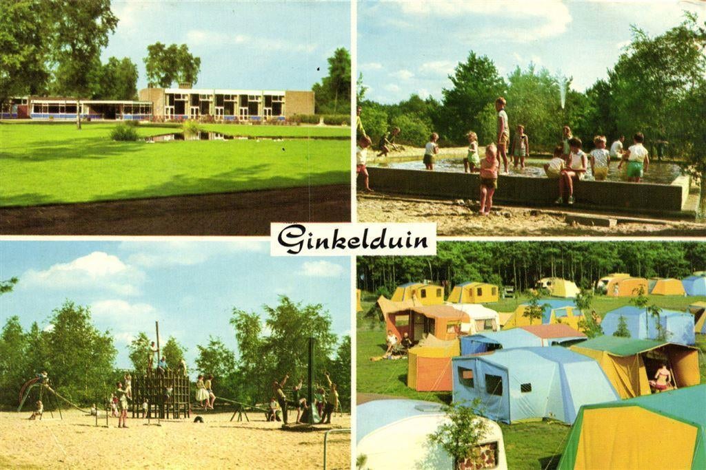 Vakantie-centrum Ginkelduin, Leersum - 4 afb - 1971 gelopen, Ophalen of Verzenden, Voor 1920, Gelopen, Noord-Brabant