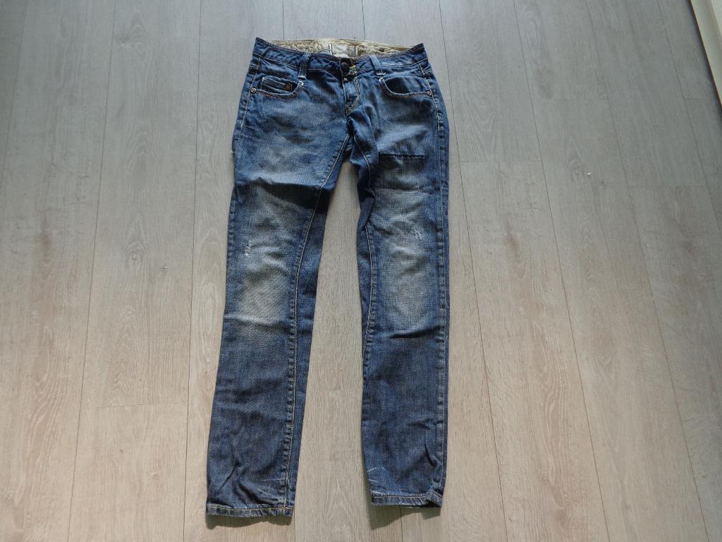 damesspijkerbroek van G-Star, maat 28/34, Ophalen of Verzenden, Zo goed als nieuw, Blauw, W28 - W29 (confectie 36)