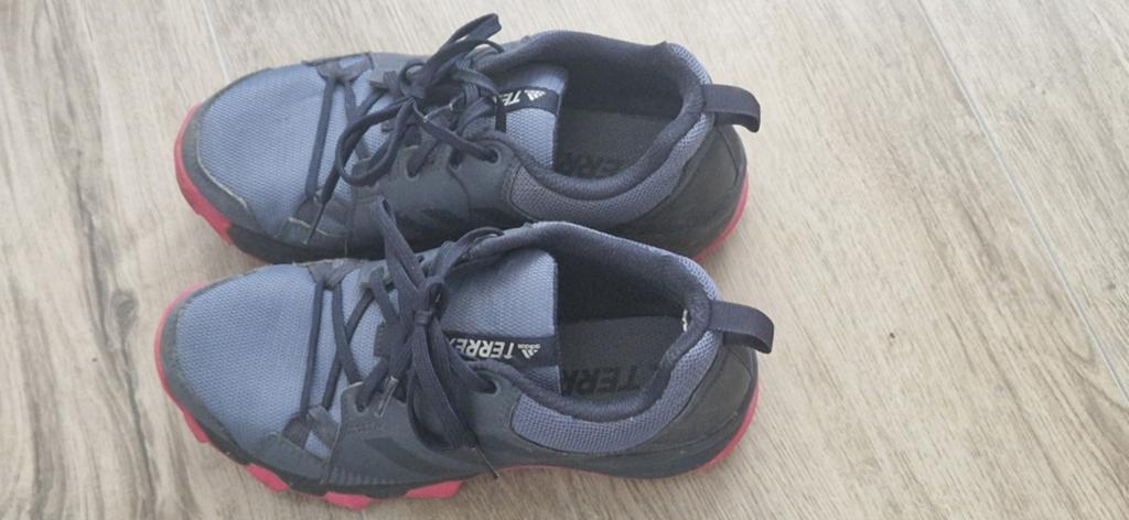 Adidas Terrex trailrunningschoenen - Maat 38, Sportschoenen, Ophalen of Verzenden, Gedragen, Blauw