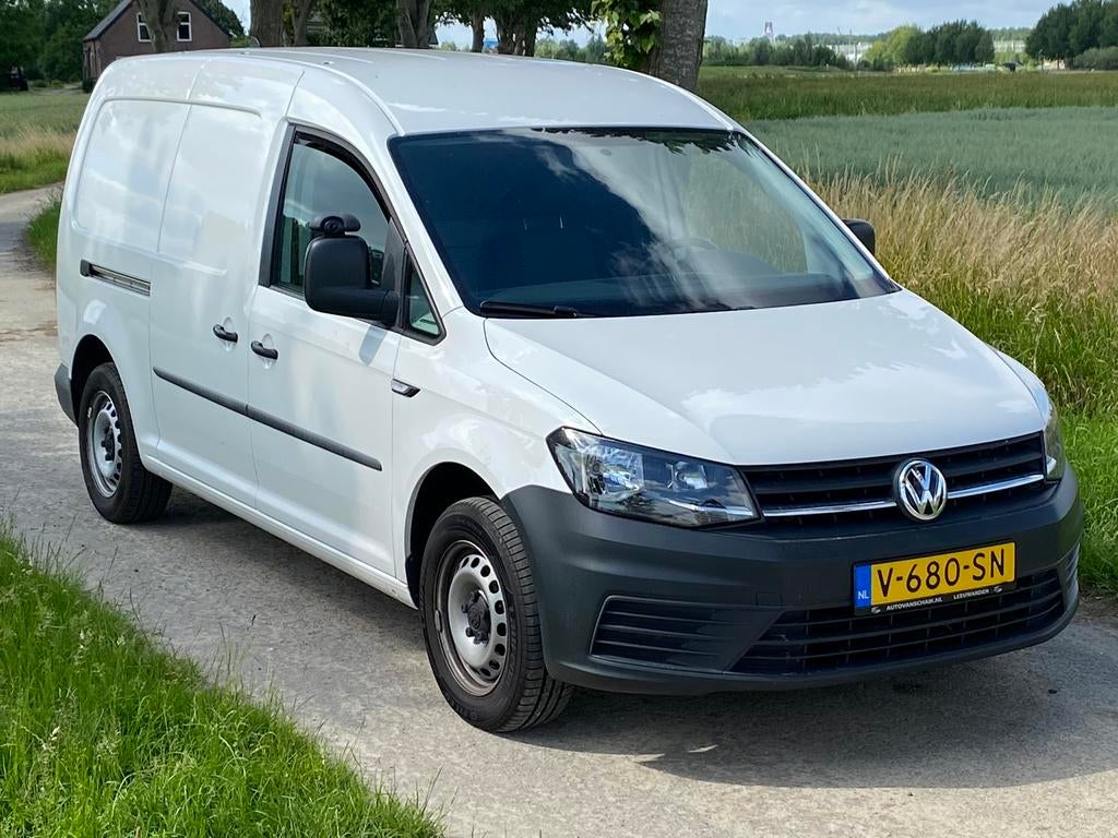 ✅ Volkswagen Caddy MAXI 2.0 TDI | L2H1 Luxe editie apk 2027, Stof, 4 cilinders, Volkswagen, Wit