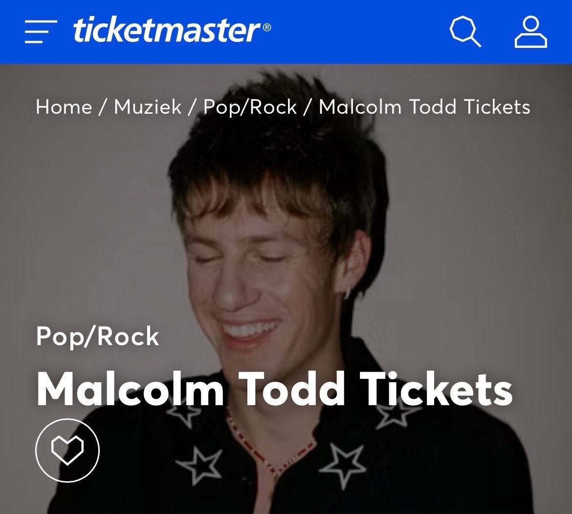 Malcolm Todd - 21 Feb 2027 - AFAS Live - VIP Early Entry, Tickets en Kaartjes, Twee personen, Februari